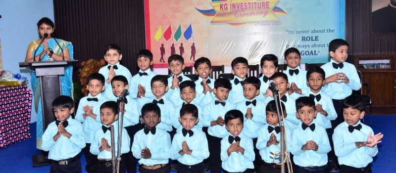 Kindergarten- House Inauguration & Investiture Ceremony