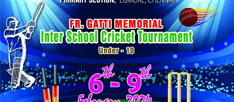 Fr. Gatti Memorial Cricket Tournament 06.02.2024 – 09.02.2024