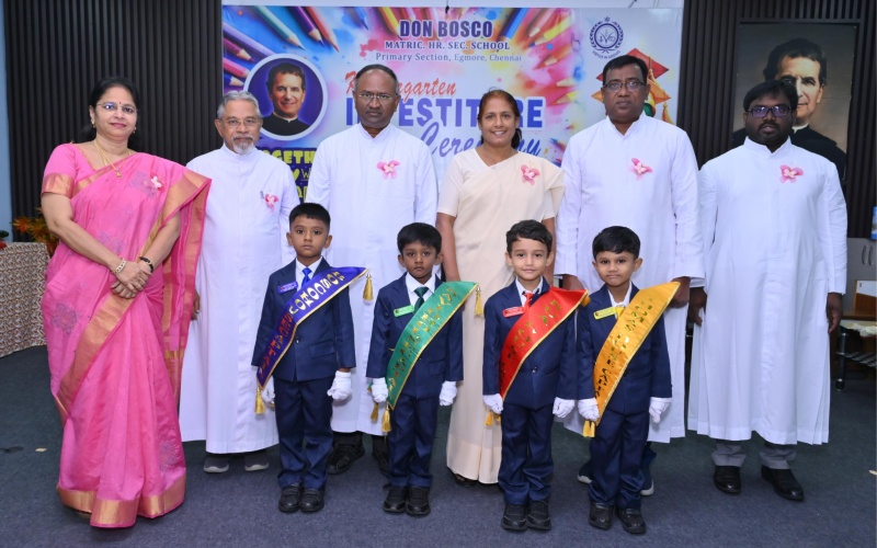 Kindergarten House Inauguration & Investiture Ceremony
